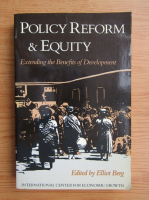 Policy reform and equity. Extending the benefits of development