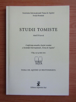 Studii Tomiste, anul XI, 2011