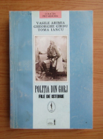 Vasile Arimia - Politia din Gorj