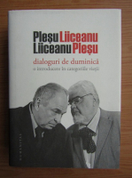Anticariat: Andrei Plesu, Gabriel Liiceanu - Dialoguri de duminica: o introducere in categoriile vietii