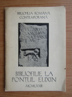 Bibliofilie la Pontul Euxin