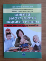 Daniela Jeder - Elemente de didactica aplicata in invatamantul prescolar