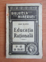 Ioan Slavici - Educatiunea nationala (1909)