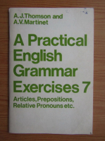 A. J. Thomson - A Practical English Grammar Exercises 7