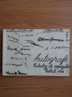 Autografe. Catalog de expozitie