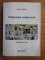 Gelu Sabau - Publicistica romaneasca