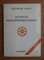 Gheorghe Sarau - Dictionar rrom-roman
