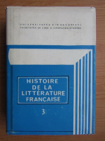 Histoire de la litterature francaise (volumul 3)