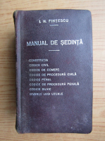 I. N. Fintescu - Manual de sedinta (1914)
