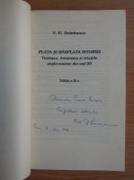 Valeriu Florin Dobrinescu - Titulescu, Antonescu si relatiile anglo-romane din anii 20 (cu autgraful autorului)