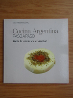 Cocina Argentina. Paso a paso. Toda la carne en el asador