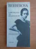 Nina Berberova - Chroniques de Billancourt