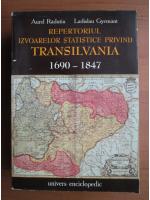 Aurel Radutiu, Ladislau Gyemant - Repertoriul izvoarelor statistice privind Transilvania 1690-1847