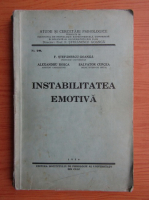 F. Stefanescu Goanga - Instabilitatea emotiva (1936)
