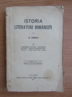 Nicolae Iorga - Istoria literaturii romanesti (volumul 1, 1925)