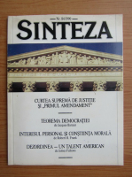 Revista Sinteza, nr. 84, 1990