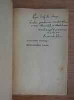 Alexandru Balaci - Giovanni Pascoli in neoclasicismul italian (cu autograful autorului, 1944)