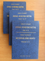 Mile Tomici - Dictionar sarb-roman (3 volume)