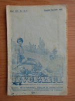 Revista Izvorasul, anul XVI, nr. 11-12, noiembrie-decembrie 1937