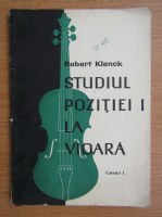 Robert Klenck - Studiul pozitiei I la vioara