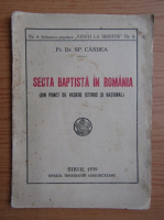 SP. Candea - Secta baptista in Romania (1939)