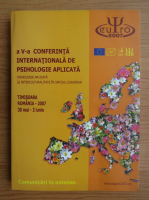 A V-a conferinta internationala de psihologie aplicata