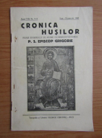 Cronica Husilor, anul VIII, nr. 9-11, septembrie-noiembrie, 1941