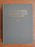 Dictionarul limbii romane literare contemporane, A-C (volumul 1)