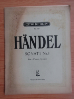Georg Friedrich Handel - Sonate, nr. 3