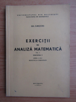 Gh. Siretchi - Exercitii de analiza matematica (volumul 1, fascicola 2)