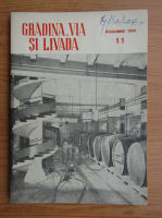 Gradina, via si livada, nr. 11, noiembrie 1959