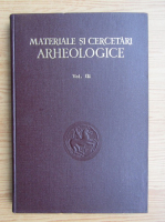 Anticariat: Materiale si cercetari arheologice, volumul 3