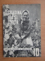 Revista Gradina, via si livada, nr. 10, octombrie 1964