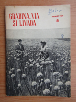 Revista Gradina, via si livada, nr. 8, august 1959