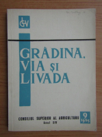 Revista Gradina, via si livada, nr. 9, septembrie 1965