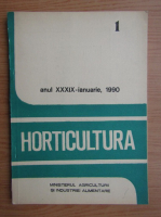 Revista Horticultura, anul XXXIX, nr. 1, ianuarie 1990