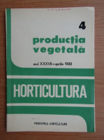 Revista Horticultura, anul XXXV, nr. 4, aprilie 1986