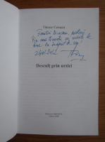 Tanase Carasca - Descult prin urzici (cu autograful autorului)