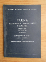 Ecaterina Dobreanu - Fauna Republicii Socialiste Romania (volumul 8)