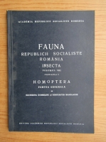 Ecaterina Dobreanu - Fauna Republicii Socialiste Romania (volumul 8)