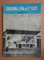 Revista Gradina, via si livada, anul X, nr. 1, ianuarie 1961
