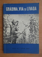 Revista Gradina, via si livada, anul XII, nr. 6, iunie 1963