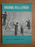 Revista Gradina, via si livada, nr. 11, noiembrie 1963