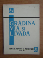 Revista Gradina, via si livada, nr. 11, noiembrie 1965