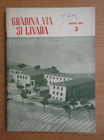 Revista Gradina, via si livada, nr. 3, martie 1958
