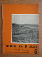 Revista Gradina, via si livada, nr. 6, iunie 1964