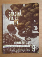 Revista Gradina, via si livada, nr. 9, septembrie 1964