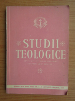 Revista studii teologice, anul XLIV, nr. 1-2, 1992