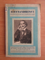Alecsandrescu, povestind copiilor (1930)