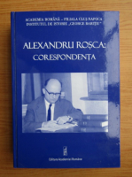 Alexandru Rosca, corespondenta